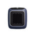 Square Household Heater Mini Ceramic Bedroom Explosive Warm Air Fan Office Desktop Heater - blue